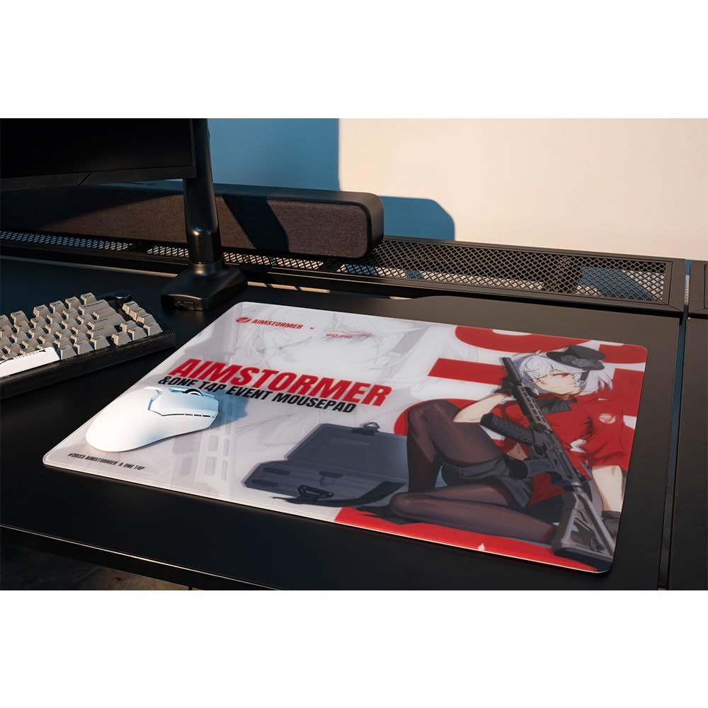 Dream Gamer Thunder Glass Mousepad AIMSTORMER OneT4p 50x40 V2